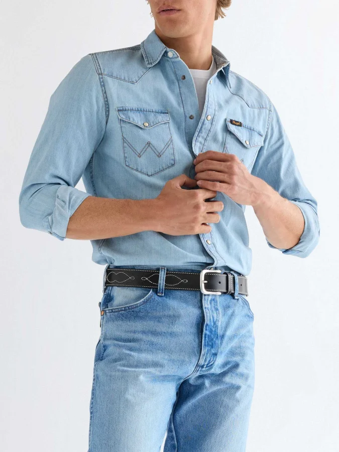 WRANGLER - WESTERN STITCH BELT 2