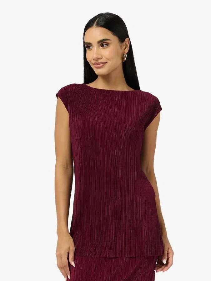 CALVIN KLEIN - SL PLISSE TUNIC