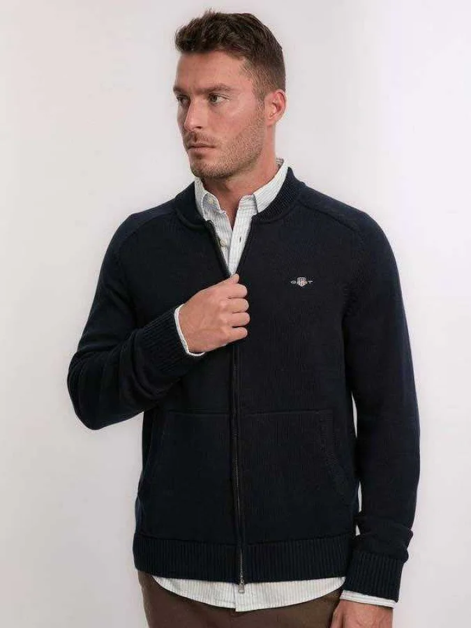 Gant - CASUAL COTTON ZIP...