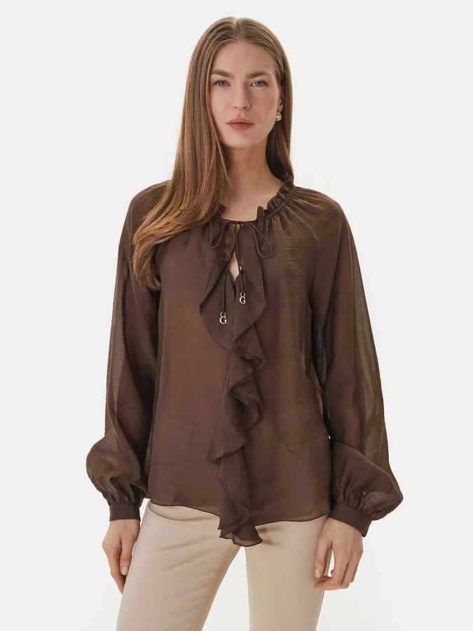 Guess - LS MAELYS RUFFLED...