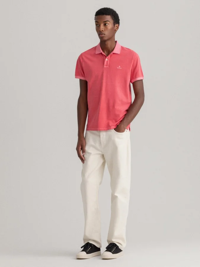 Gant - D2. SUNFADED PIQUE...