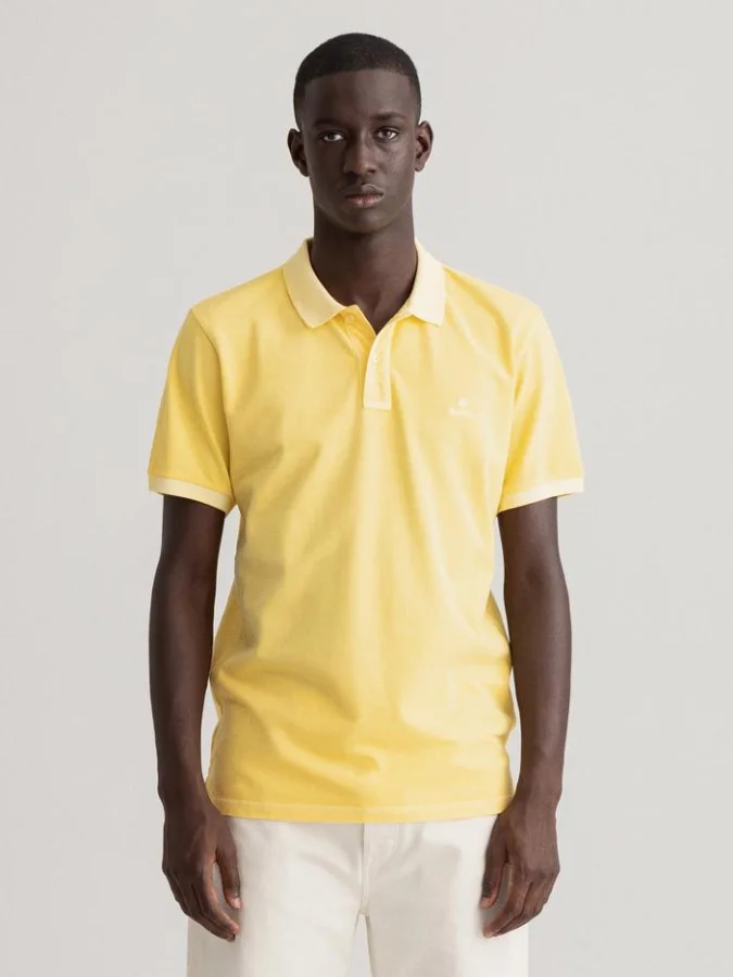 Gant - D2. SUNFADED PIQUE...