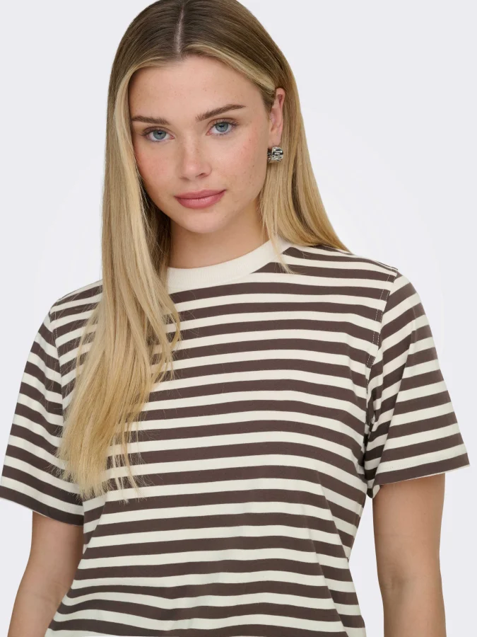 ONLY - ONLLIVINA S/S STRIPE... 2