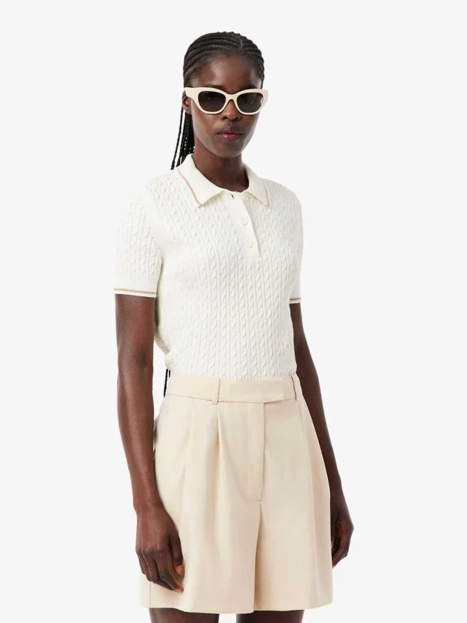 Lacoste - Striped Cable...