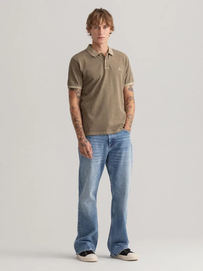 Gant - D2. SUNFADED PIQUE...