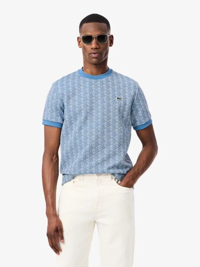 Lacoste - Jacquard T-shirt...