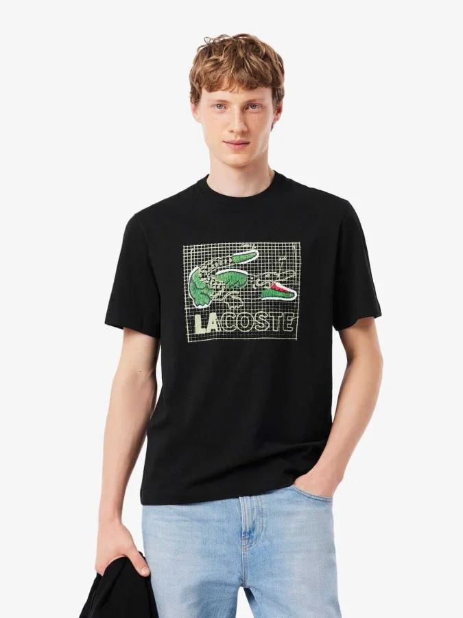 Lacoste - Printed Cotton...