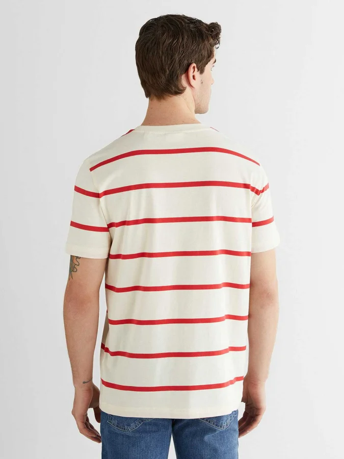 GANT - STRIPED SS TSHIRT 2