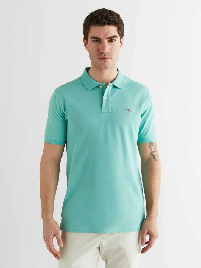 GANT - REG SHIELD SS PIQUE...