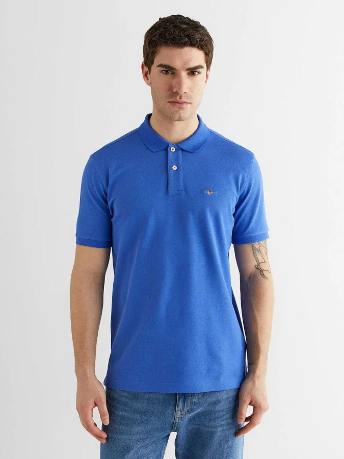 GANT - REG SHIELD SS PIQUE...