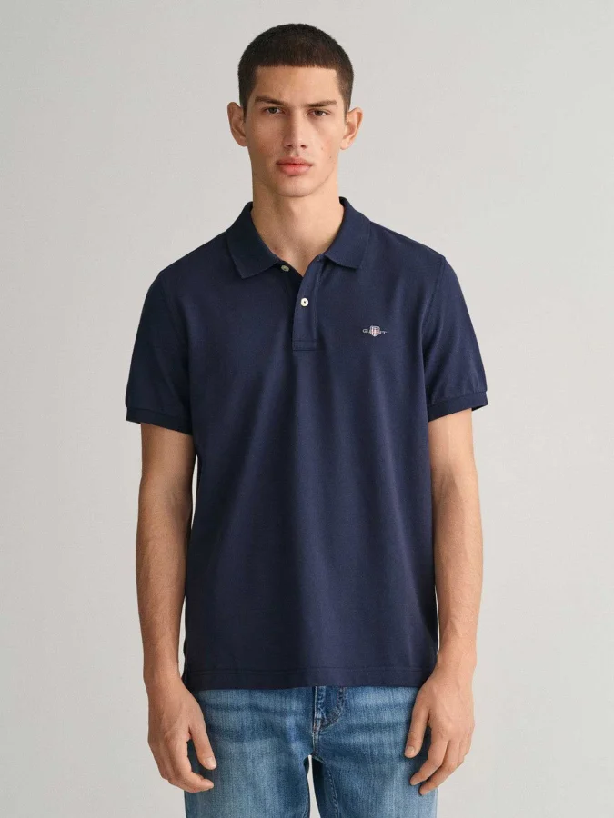 GANT - REG SHIELD SS PIQUE...