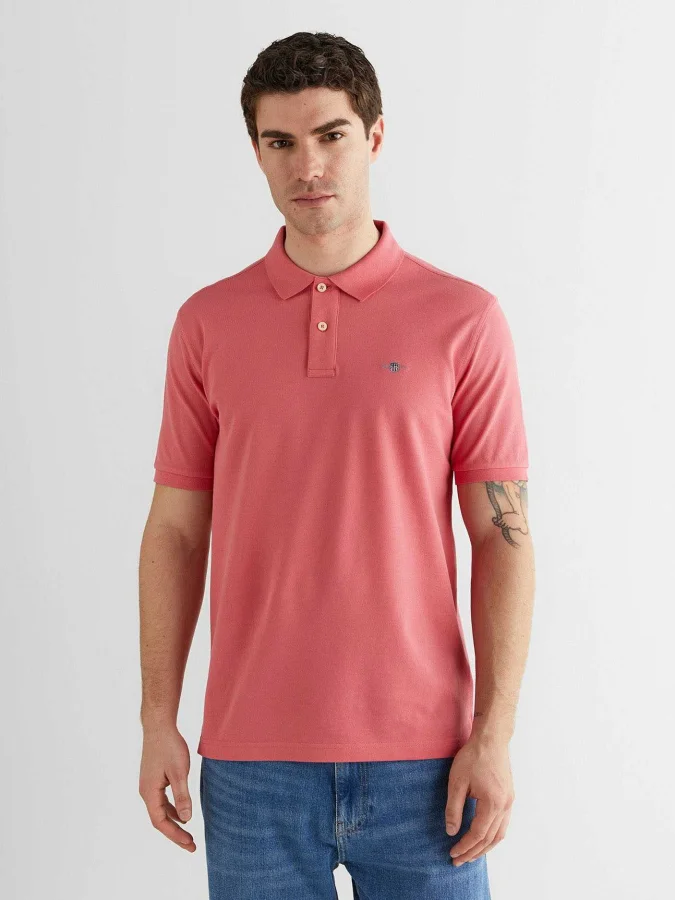 GANT - REG SHIELD SS PIQUE...