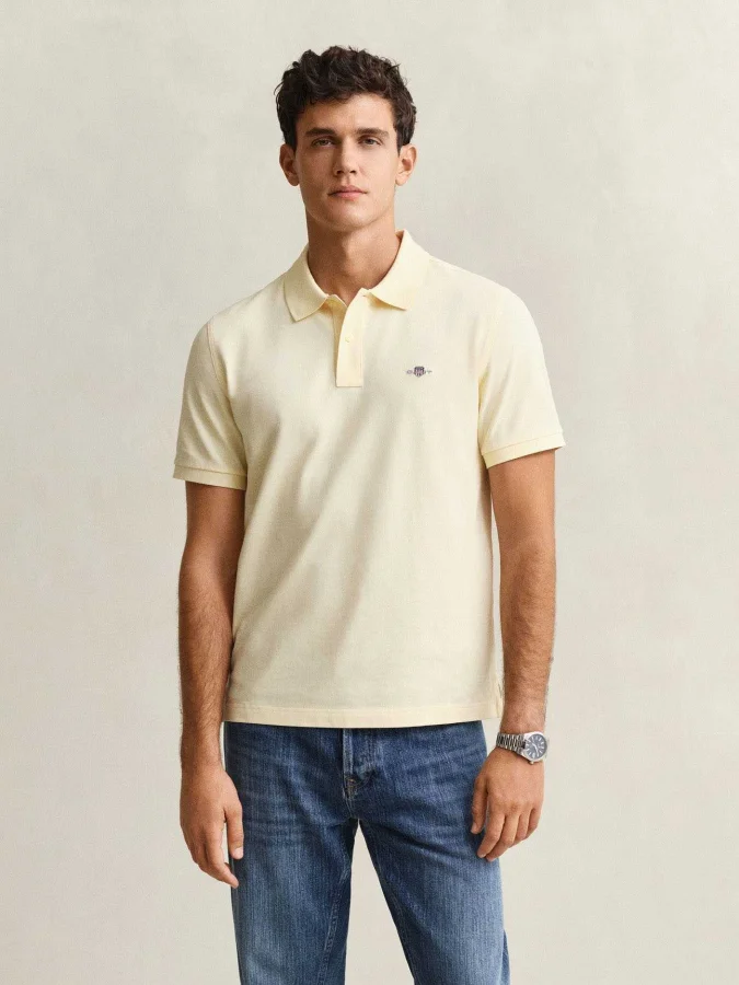 GANT - REG SHIELD SS PIQUE...