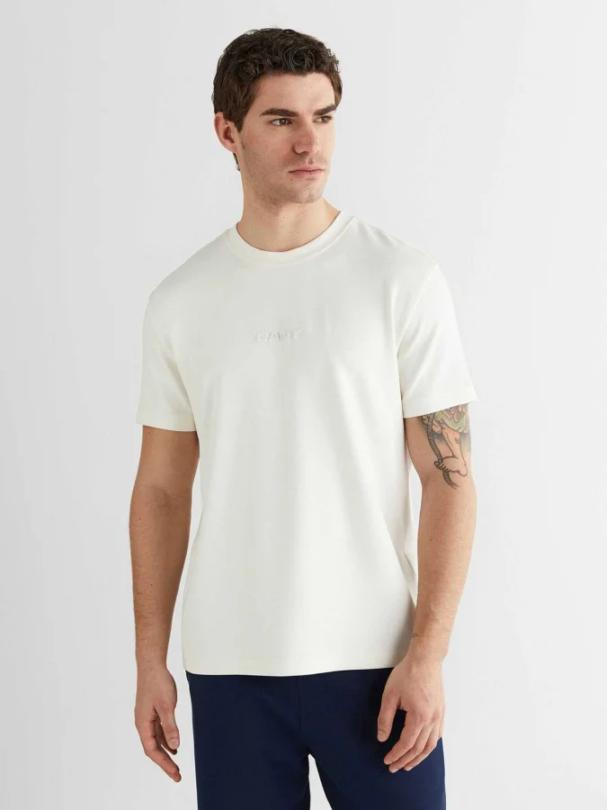 GANT - GANT EMBOSS C-NECK...
