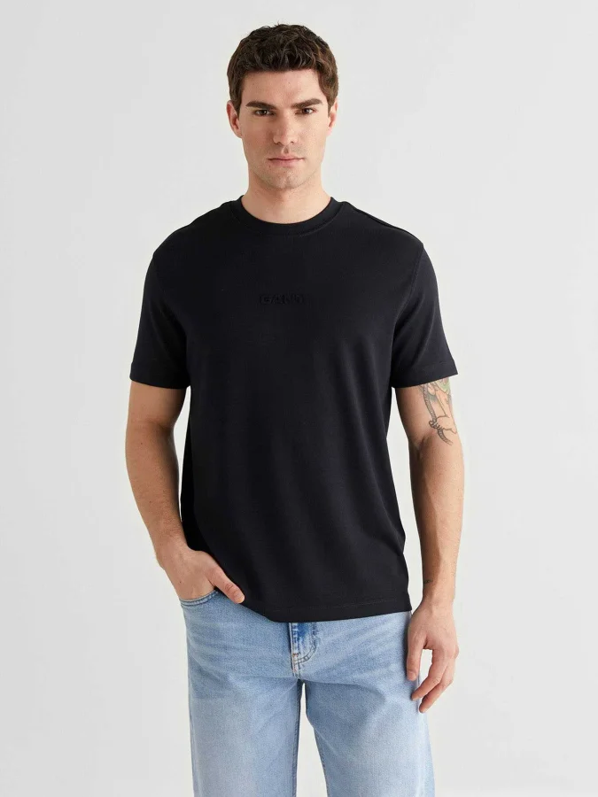 GANT - GANT EMBOSS C-NECK...