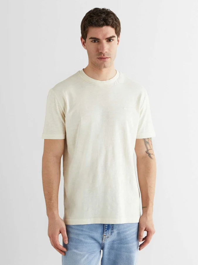GANT - POCKETED C-NECK T-SHIRT