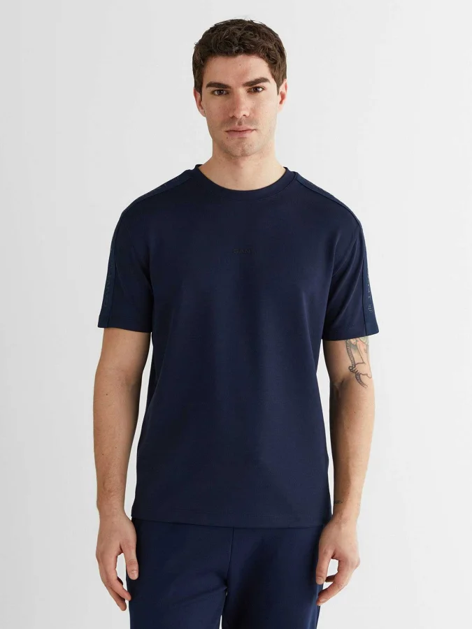GANT - SHOULD TAPE C-NECK...