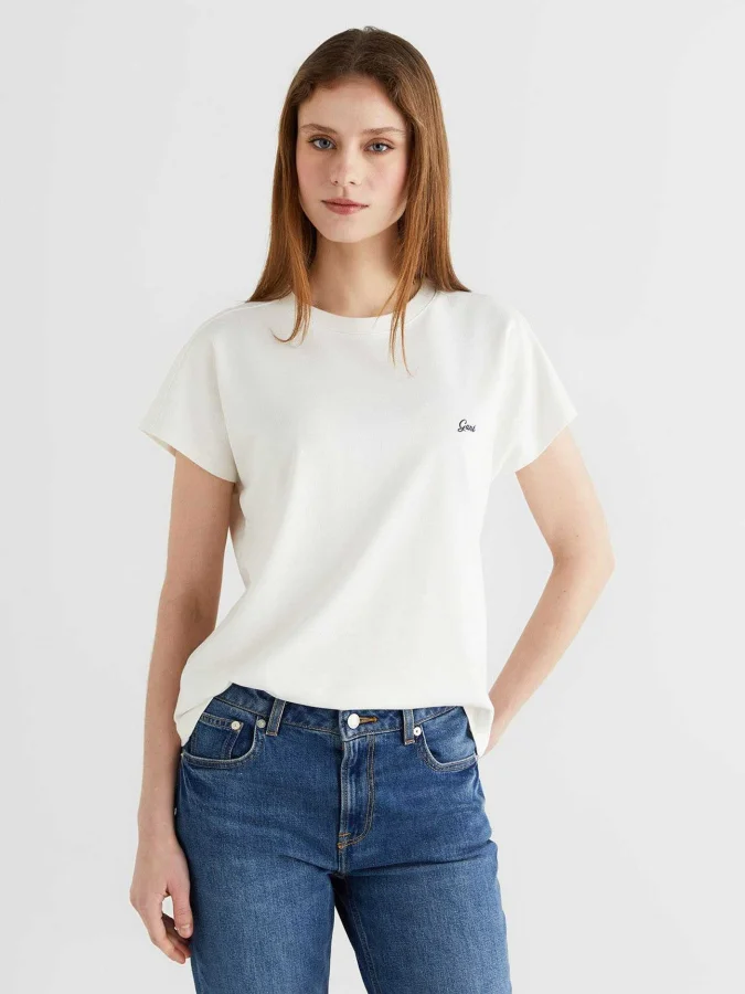 GANT - EMBROİDERY C-NECK...