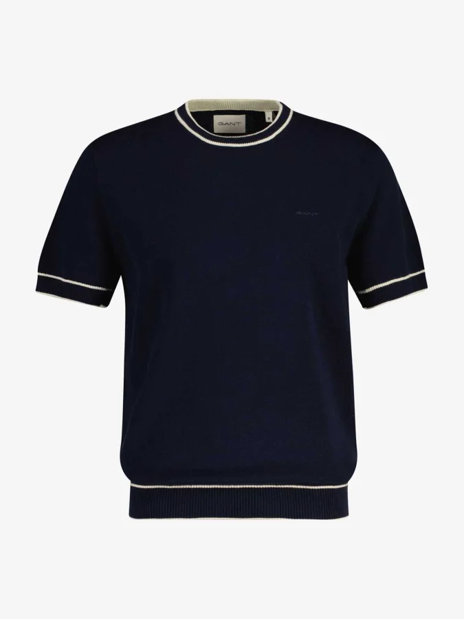 GANT - COTTON MODAL SS C-NECK