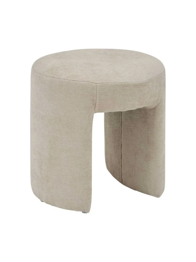 Atmosphera - Beige Pouffe,...