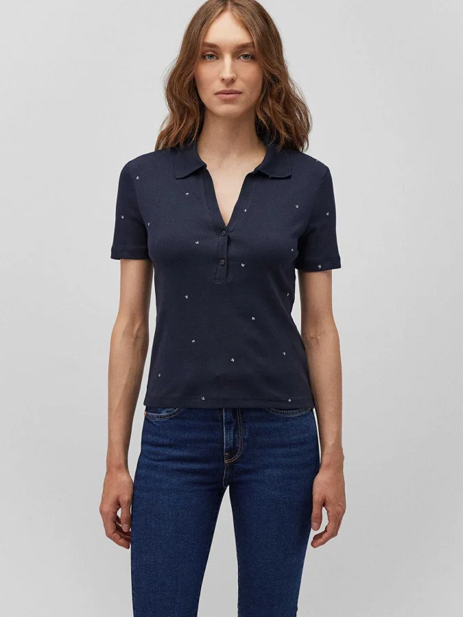 Mavi - POLO NECK T-SHIRT