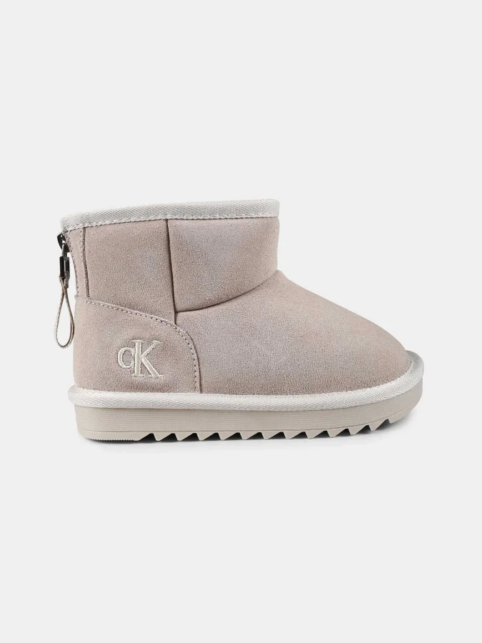CALVIN KLEIN - FUR BOOT TAUPE