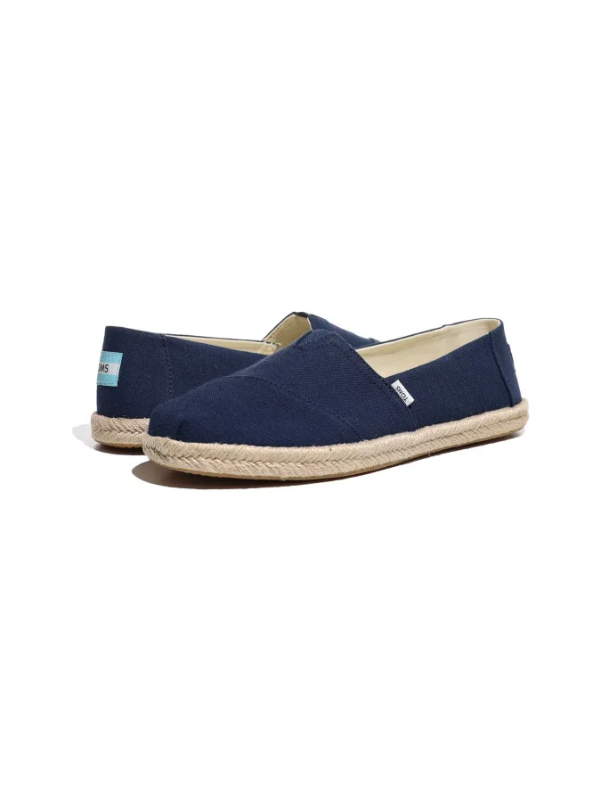 TOMS - NVY REC COT SLUB WOV... 2