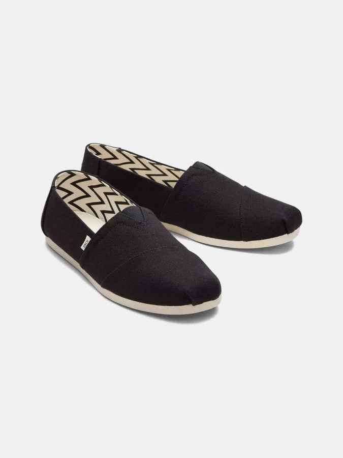 TOMS - BLK REC CTTN CAN MN... 2