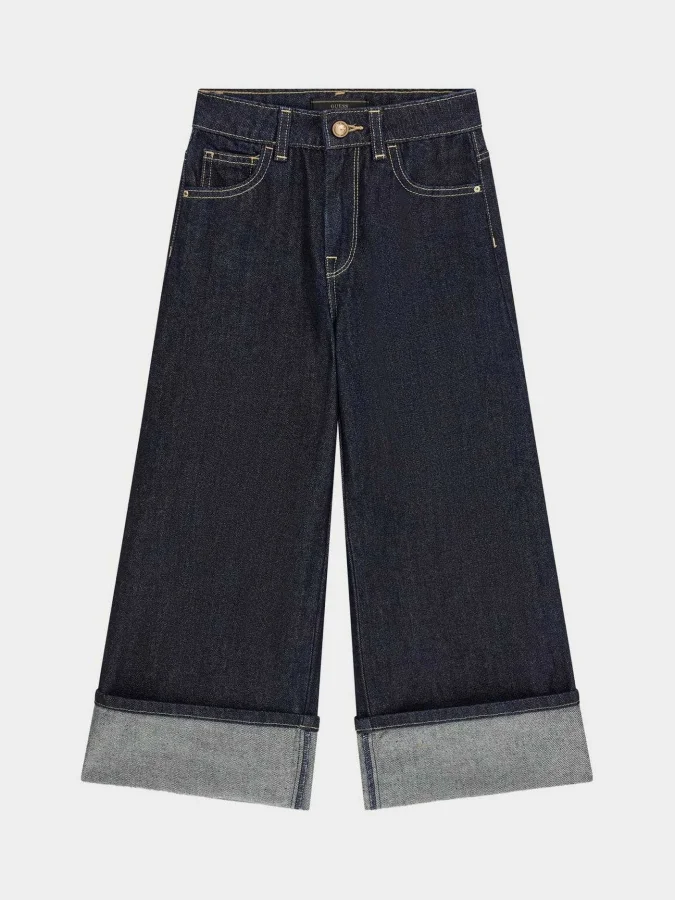 GUESS - PALAZZO LUREX DENIM...