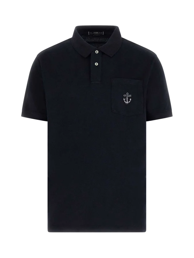 GUESS - SS PKT WASHED EMBRO...