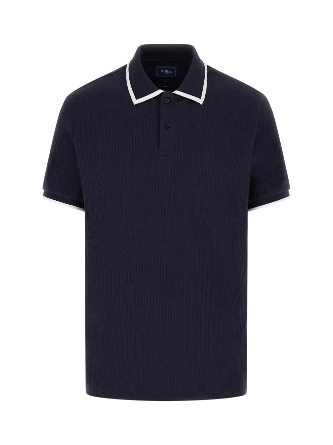 GUESS - SS BAYSIDE CTTN RIB...