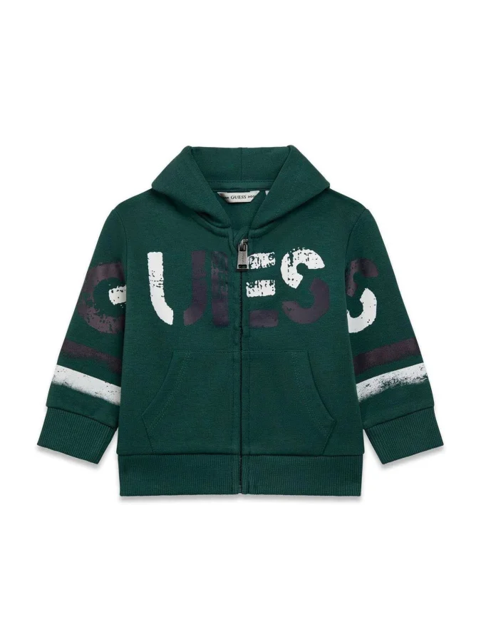 GUESS - LS HOODED ACTIVE...