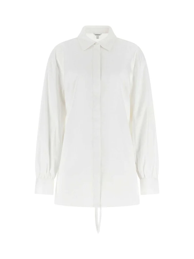 GUESS - LS LOGAN POPLIN TOP
