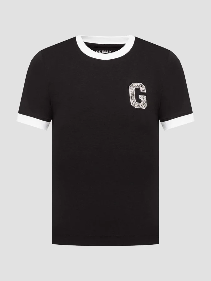 GUESS - SS CN G PATCH TEE