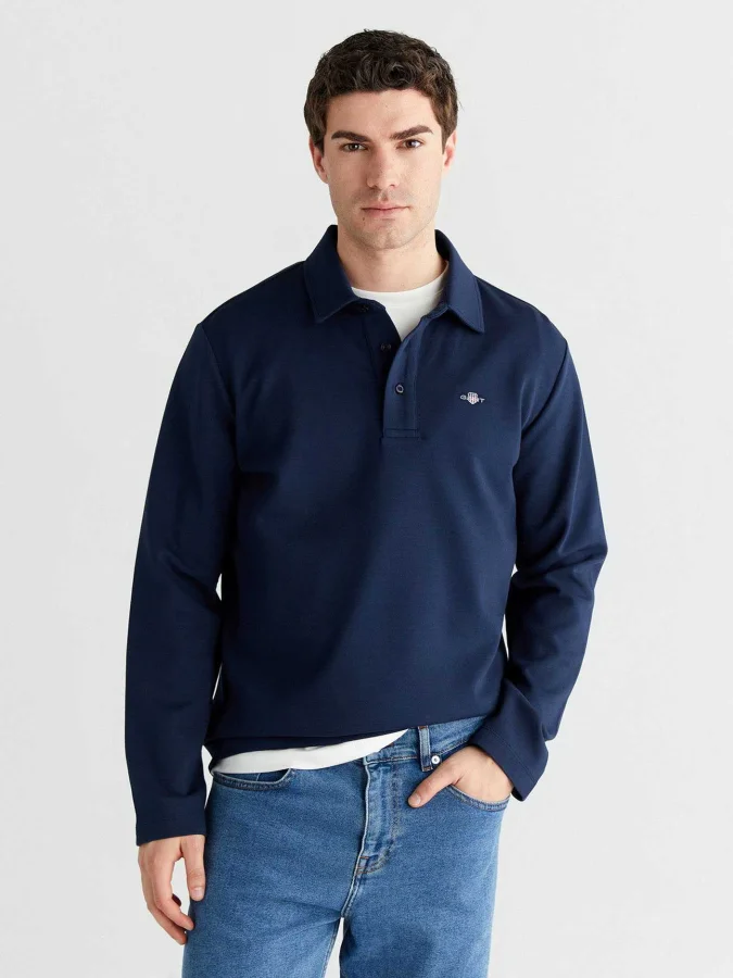 Gant - GANT EMBOSS PIQUE POLO
