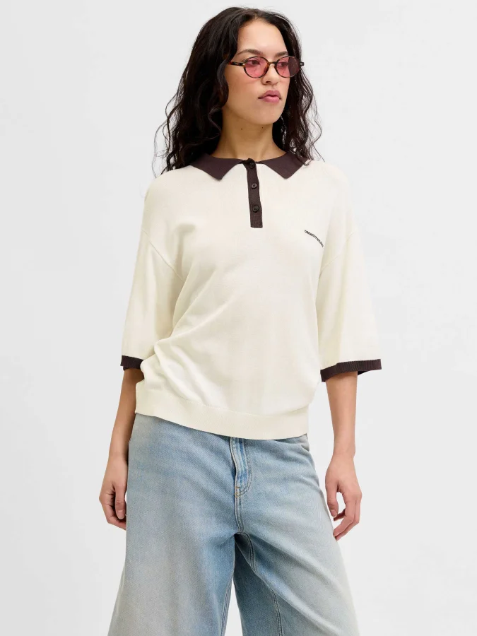 JJXX - JXVILDA SS POLO KNIT