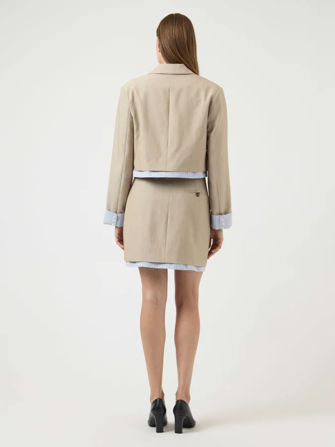 Y.A.S - YASDETANA HW SKIRT S. 2