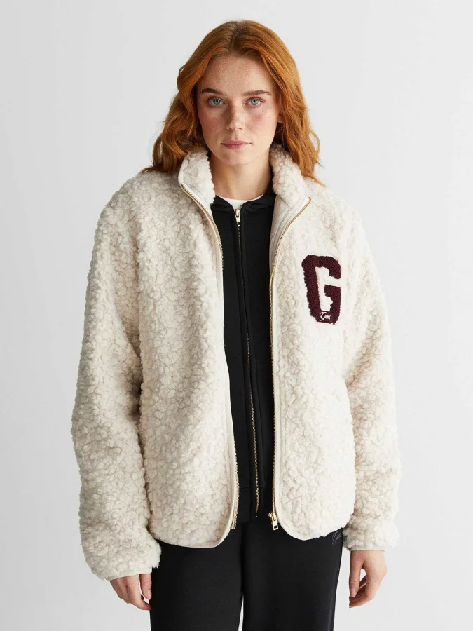 GANT - LOGO-PATCHED SHERPA...