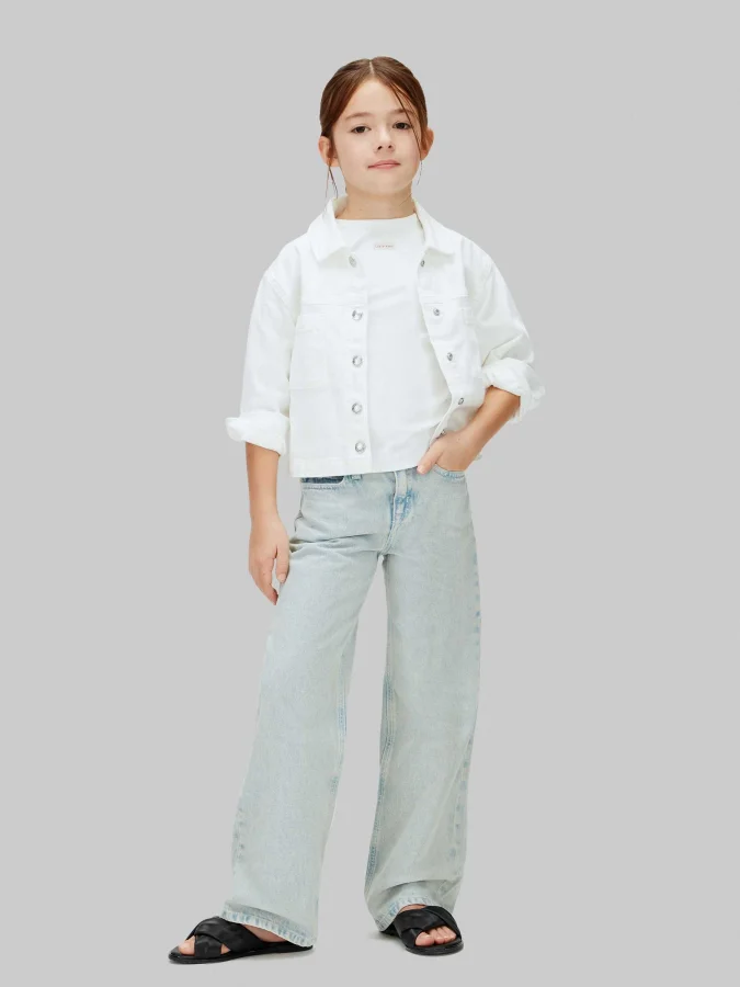 CALVIN KLEIN - WIDE LEG JEAN 2