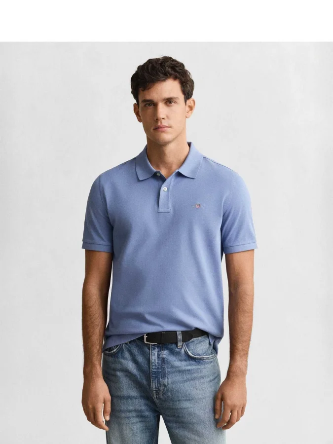 GANT - REG SHIELD SS PIQUE...