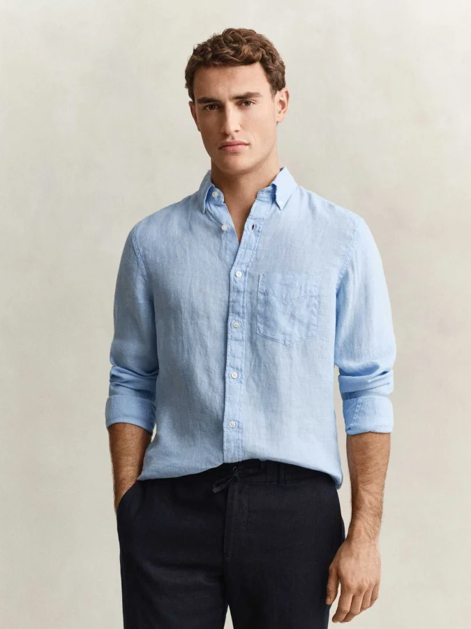 GANT - REG GMNT DYED LINEN...