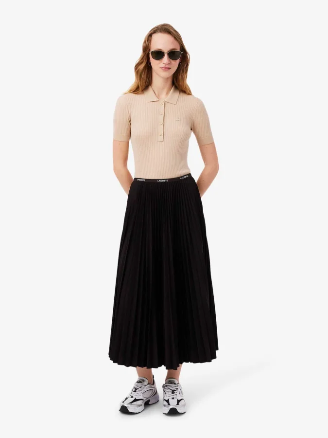 Lacoste - Long Pleated...