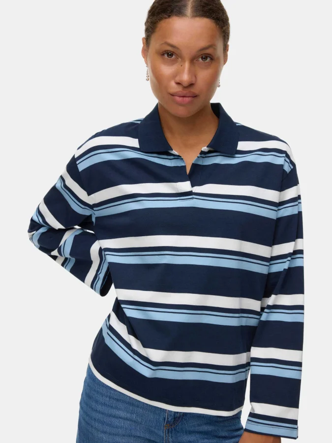 Vero Moda - VMMOLLY LS POLO...