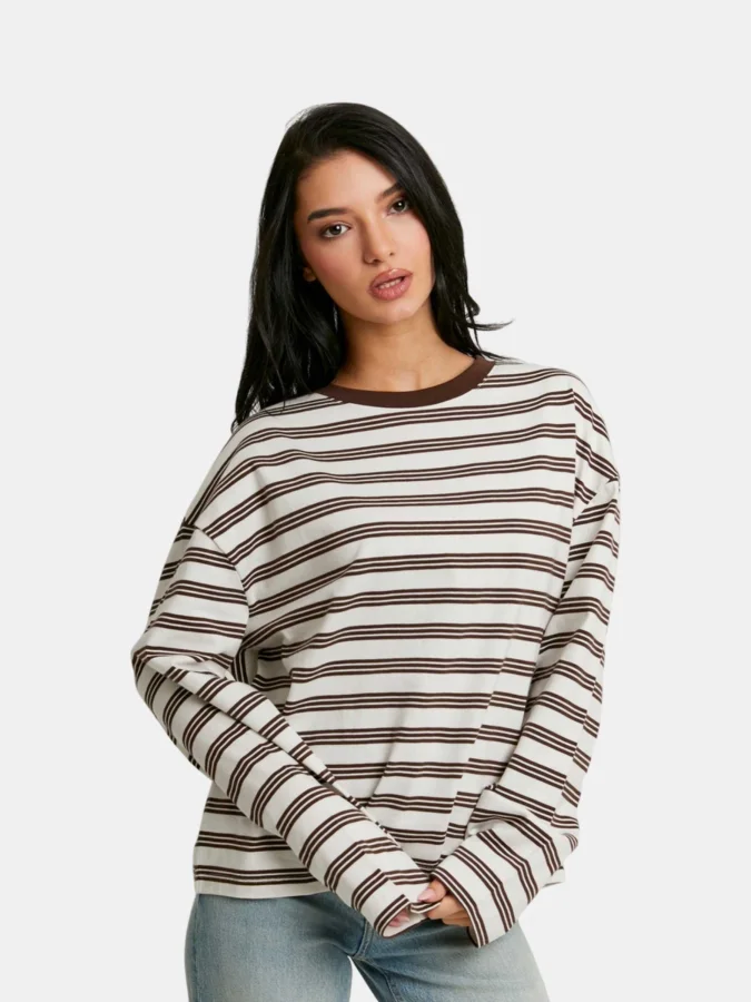 Tally Weijl - Brown Striped...