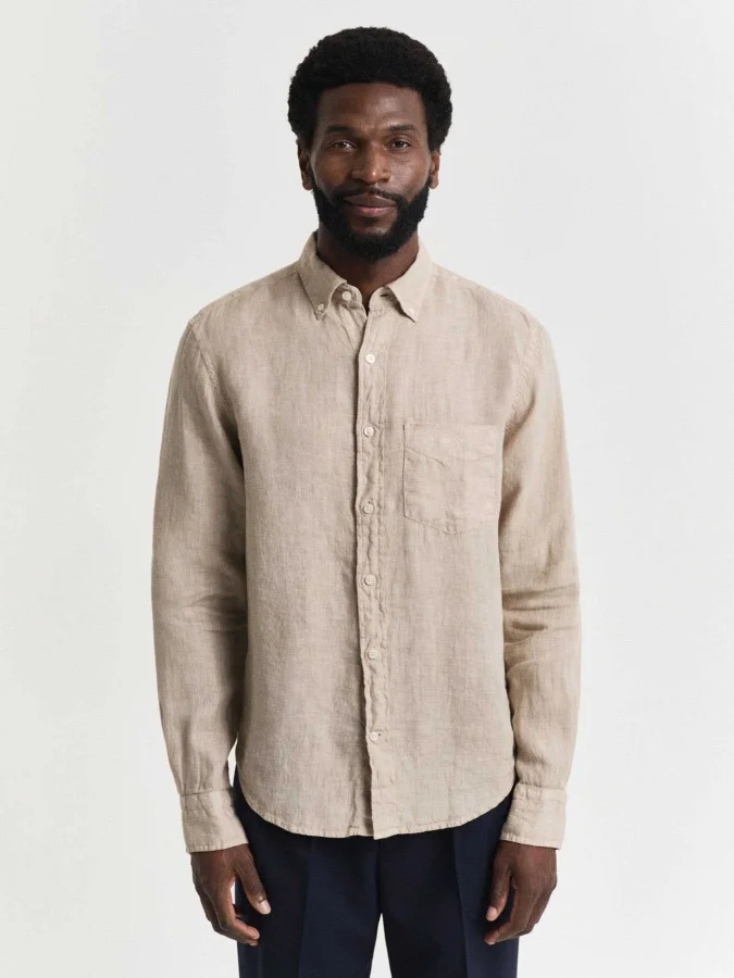 Gant - REG GMNT DYED LINEN...
