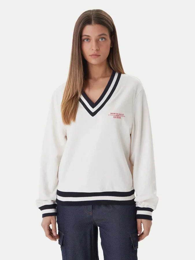 Guess - GUESSXNS V-NECK FLEECE