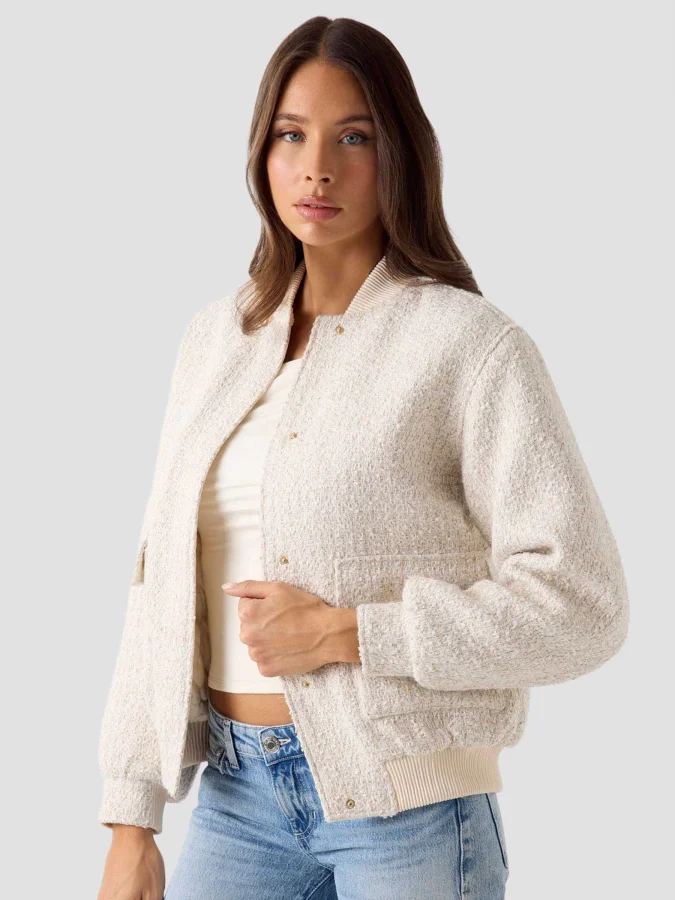Guess - PERINNE TWEED BOMBER