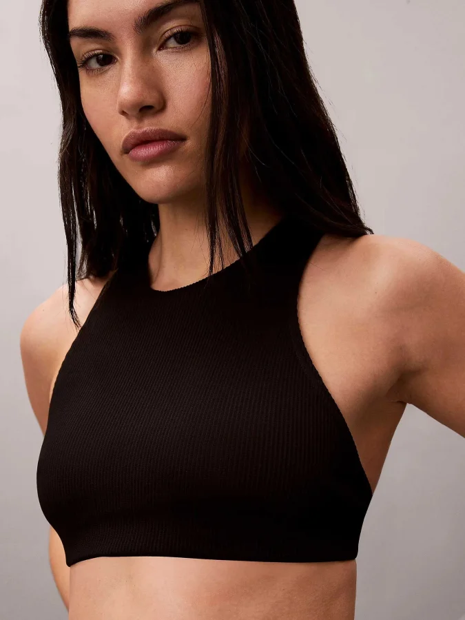 CALVIN KLEIN - HIGH NECK...