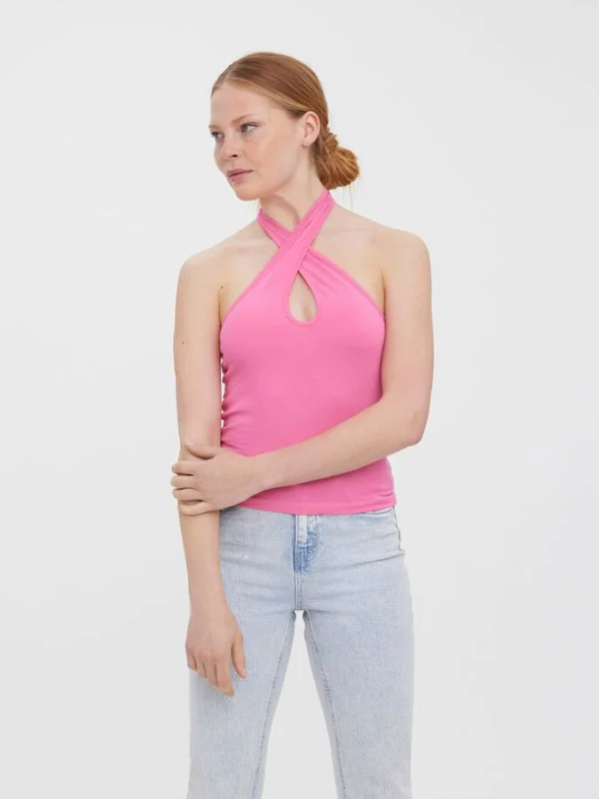 Vero Moda - HALTERNECK TOP...