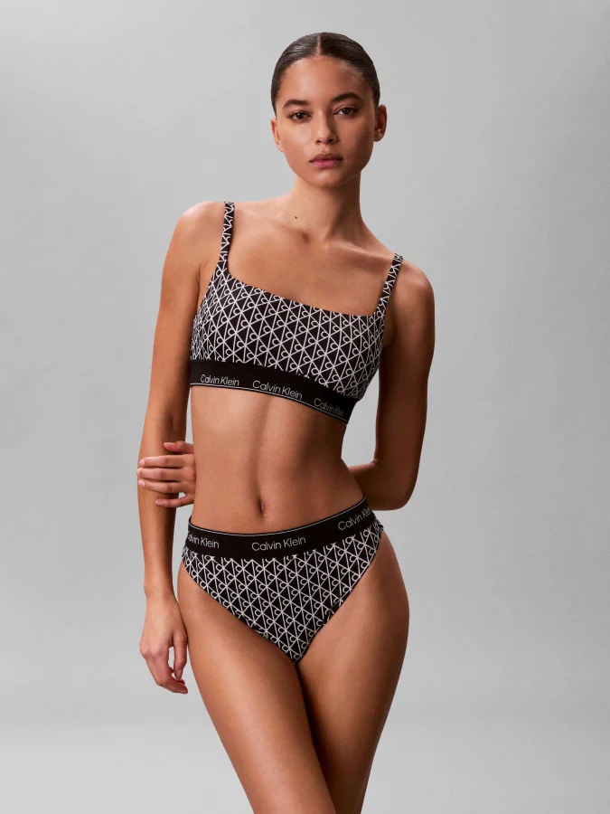 CALVIN KLEIN - SQUARE NECK...